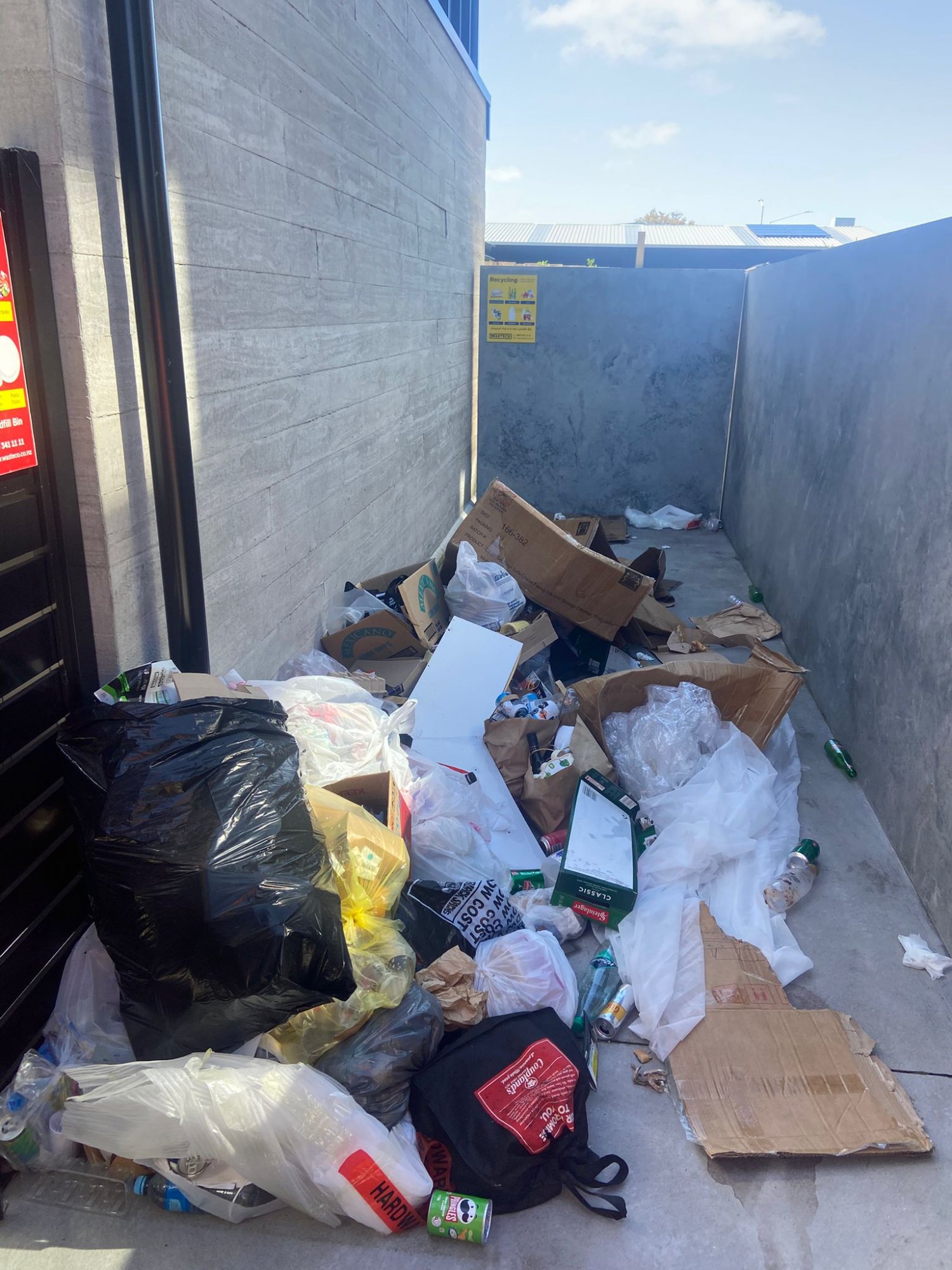 Before Junkman commercial cleanup