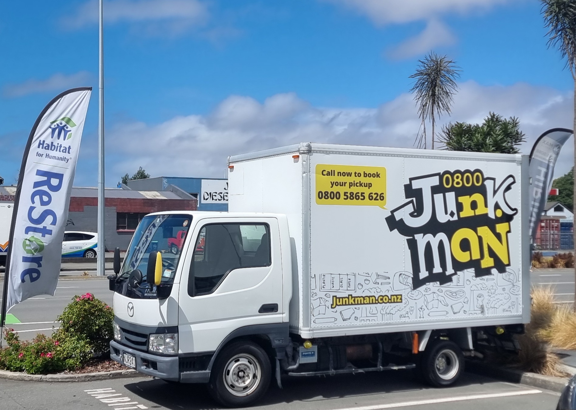 Junkman truck — Christchurch